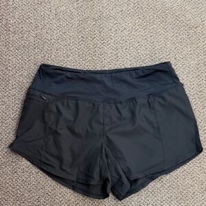 Women's Black Athletic Shorts